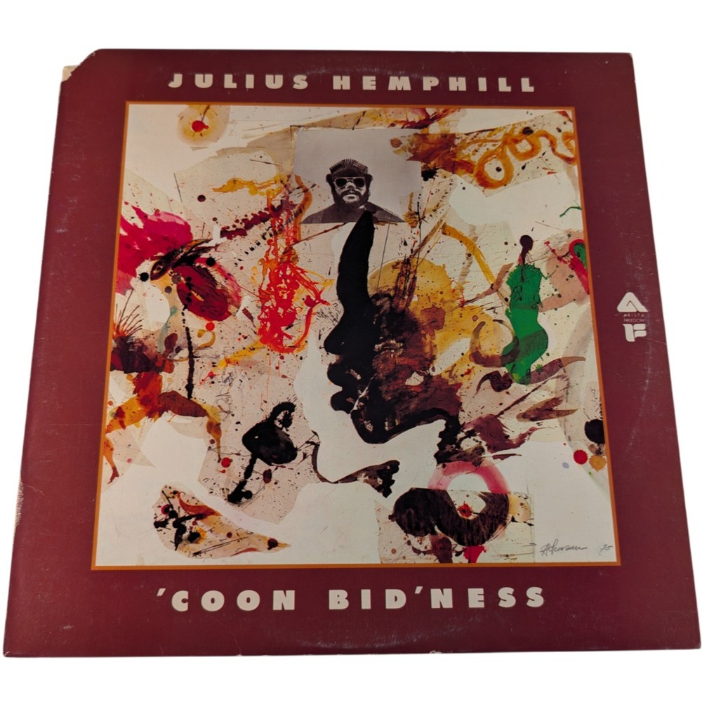 Julius Hemphill 'Coon Bid'ness Vinyl LP AL 1012 12" Black Good Jazz 1975 Press